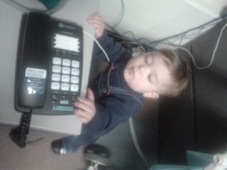 If we don't answer our phones you know why.